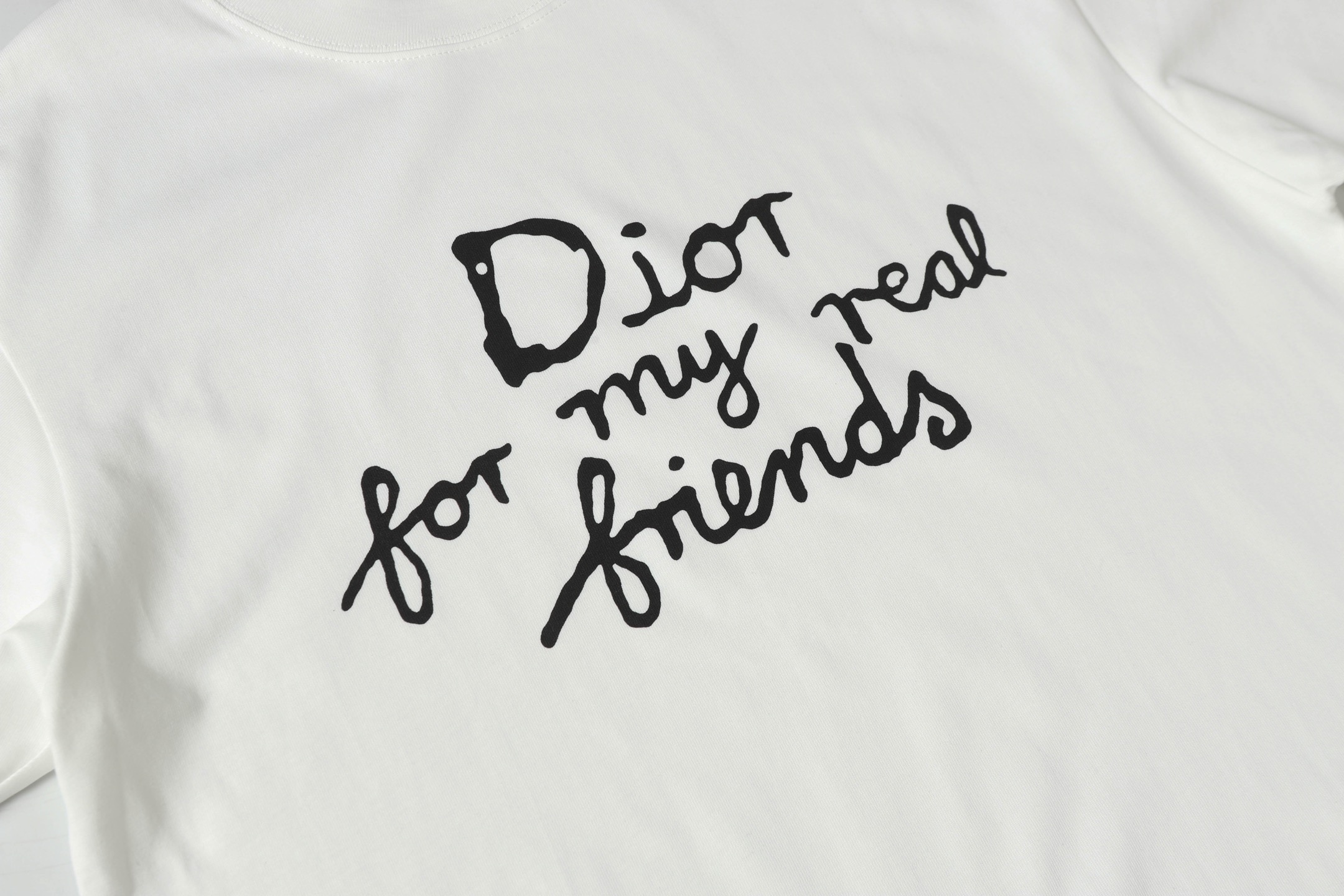 25ss New Letter Round Neck T-shirt