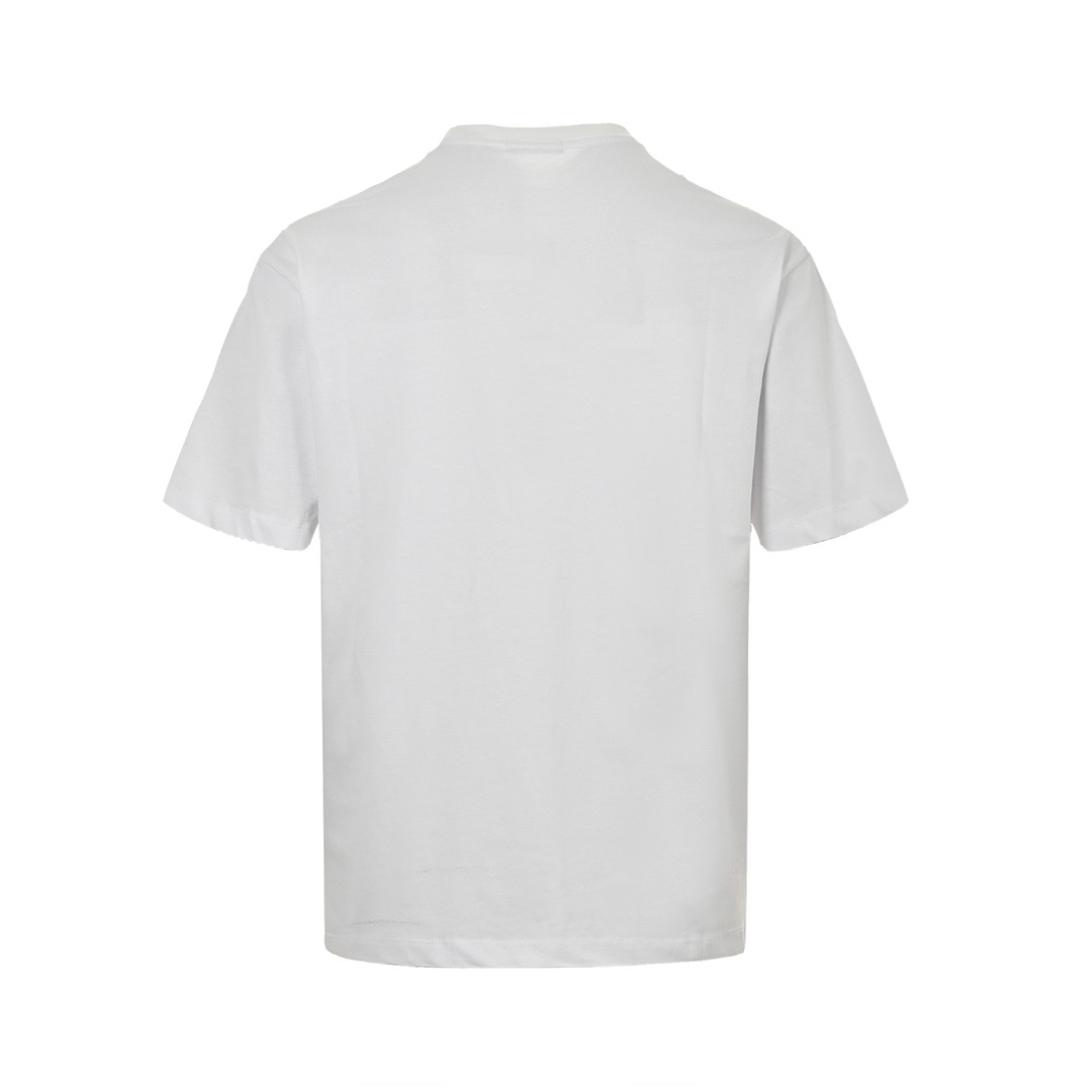 Double B No Passing Print Short Sleeve T-shirt