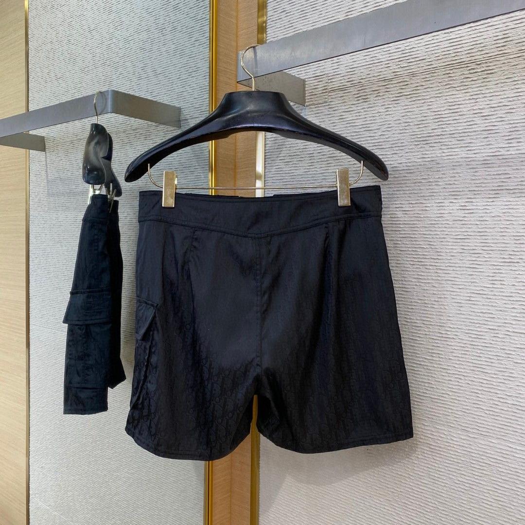 Logo Jacquard Beach Shorts