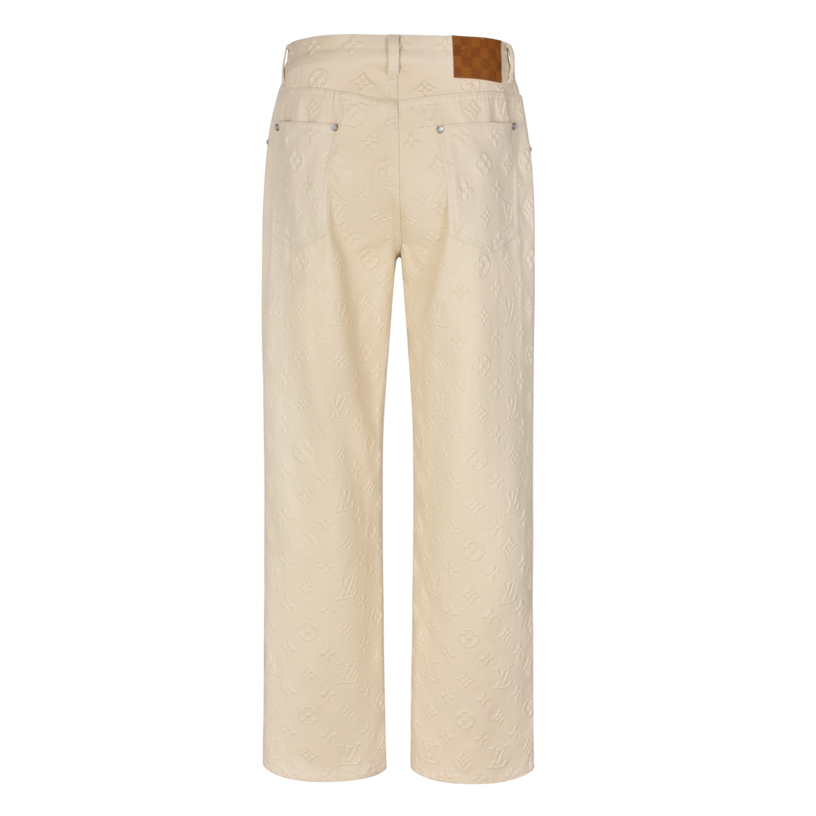 Carpenter All Over Printed Embossed Jeans