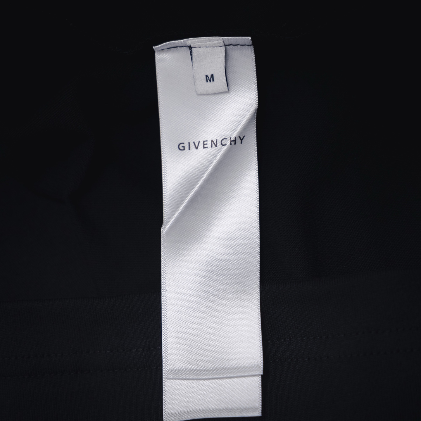 Cursive 3D Embroidery Short Sleeve T-Shirt