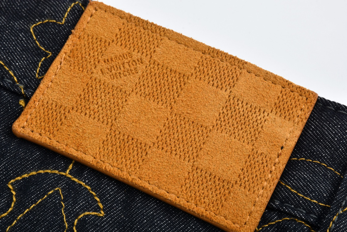 New Autumn And Winter Vine Embroidery Pattern Stitching Jeans