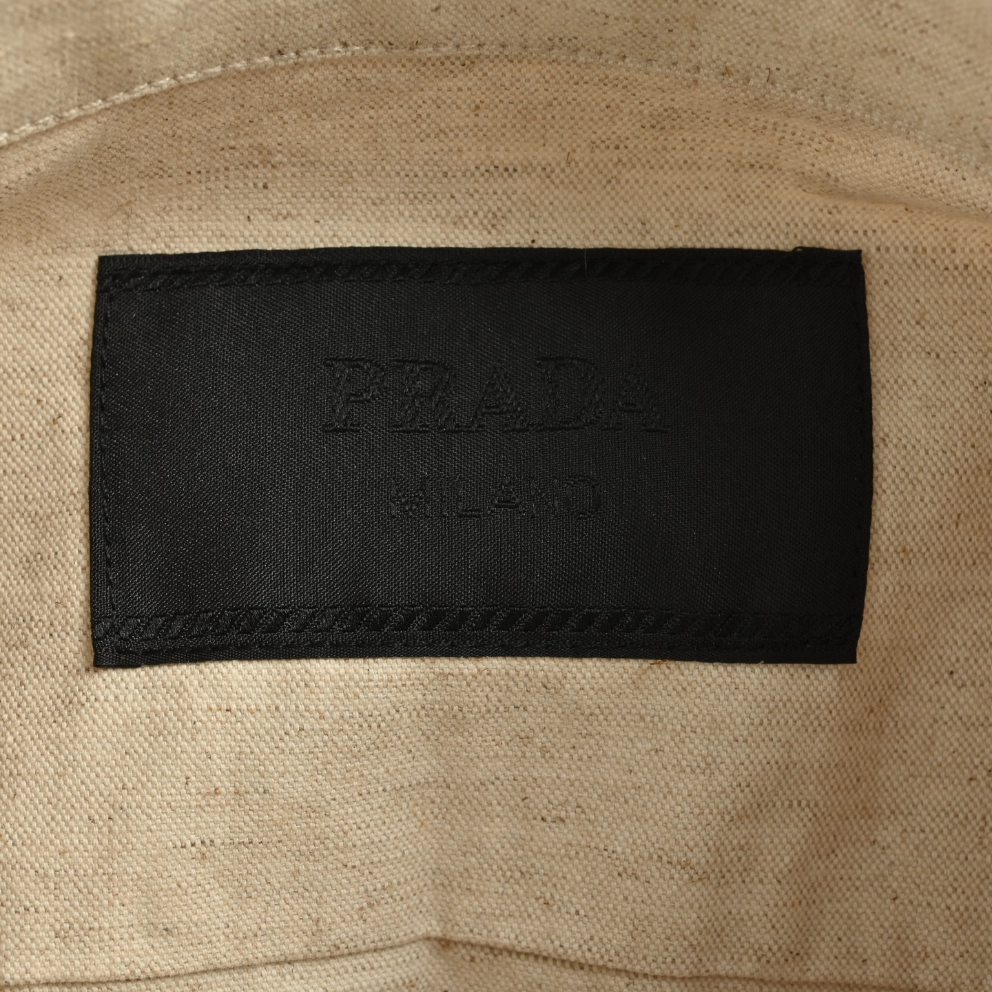 Single-breasted linen long-sleeved shirt