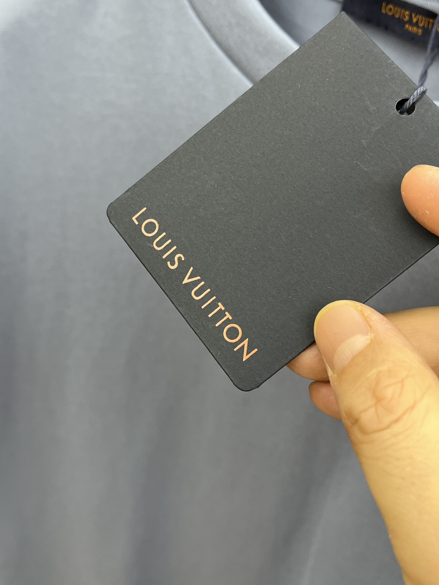 Chest Embossed Letter Short Sleeve T-Shirt