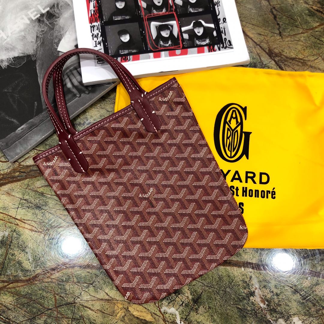 Shopping Bag 22cm Burgundy