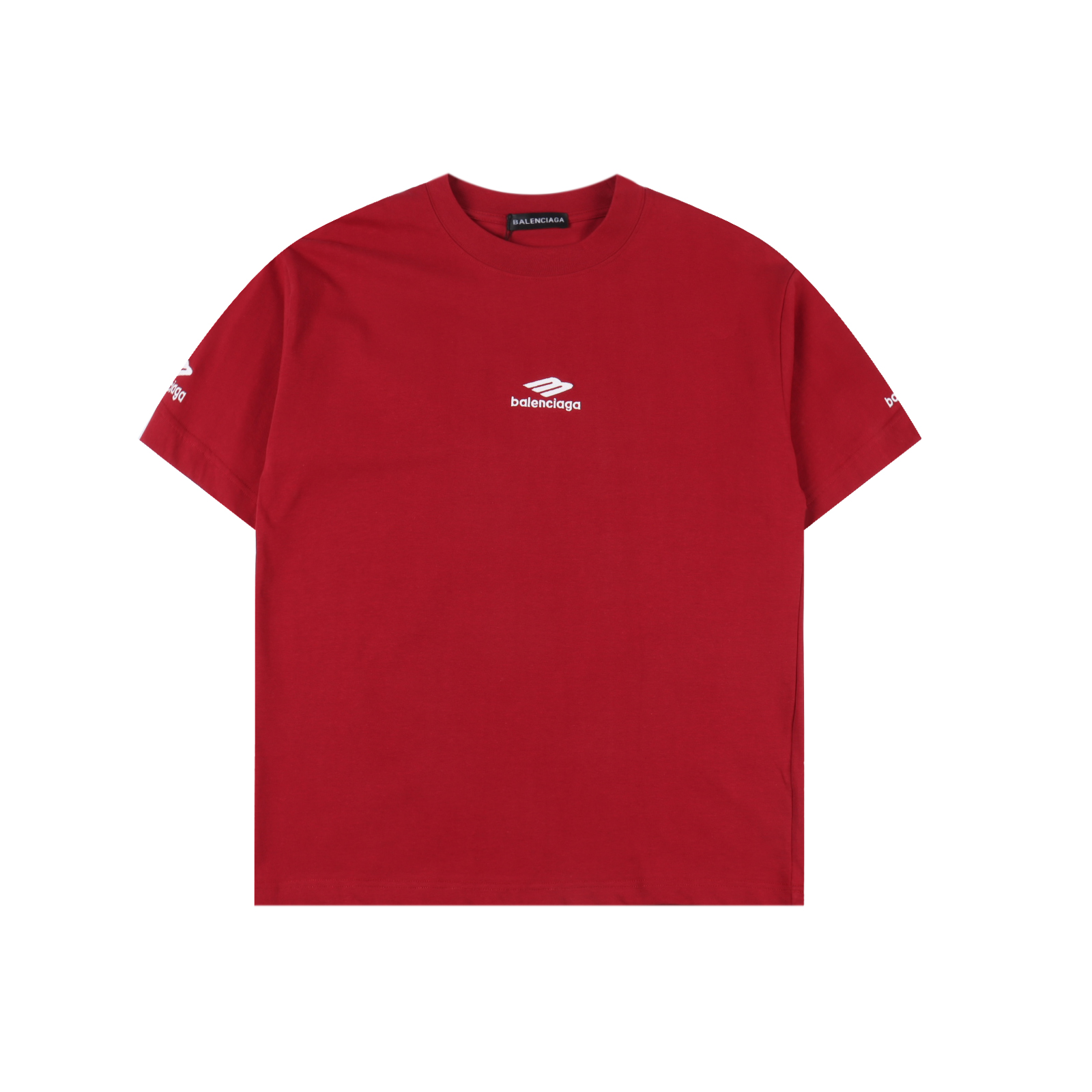Red Ski Embroidered T-Shirt