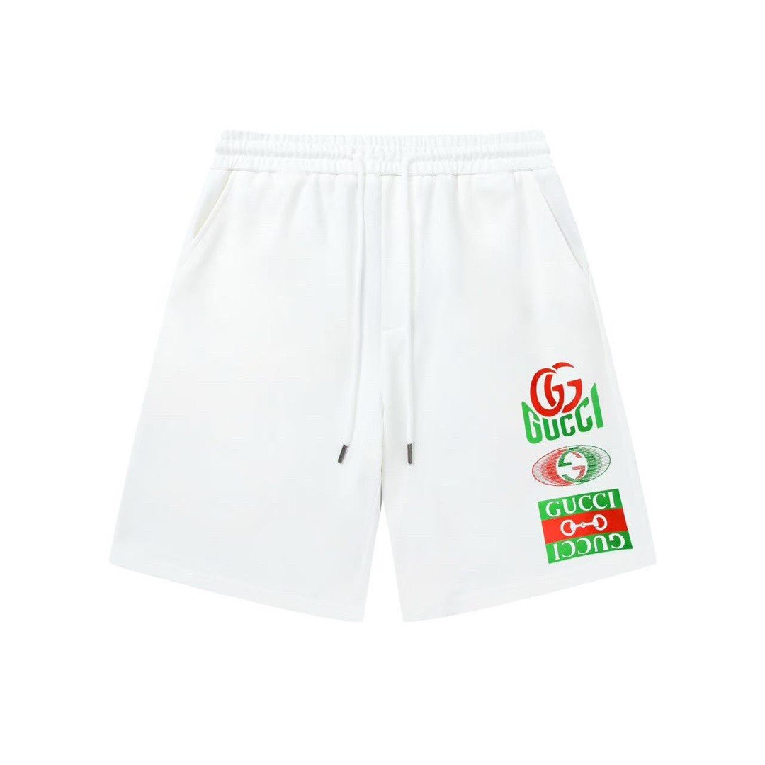 Drawstring Casual Lettering Shorts