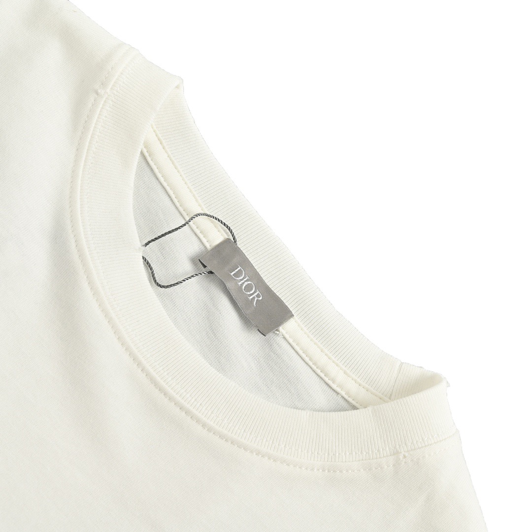 24SS Pocket Dinosaur Embroidery T-Shirt