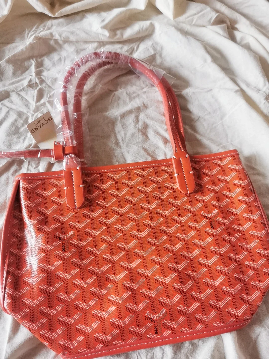 Mini 38CM Red Canvas Bag