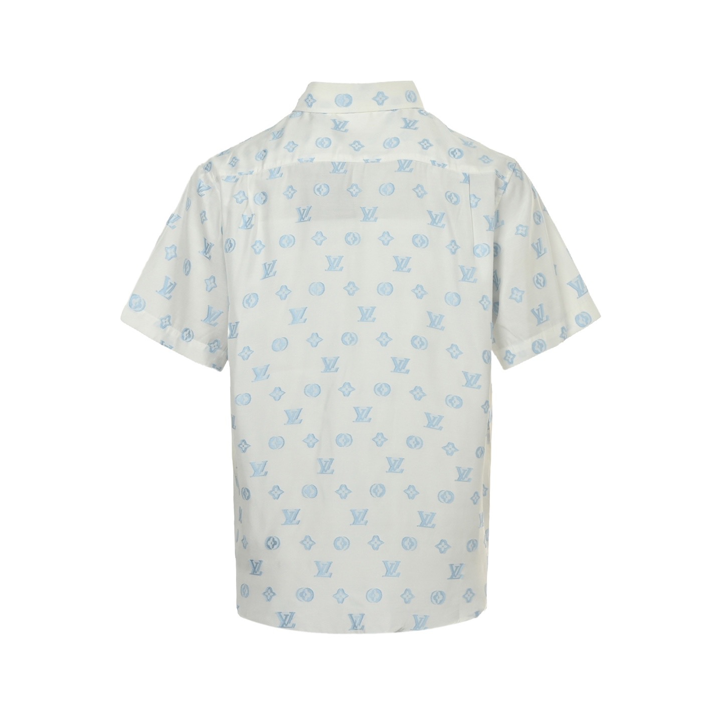 Men's short-sleeved printed shirt