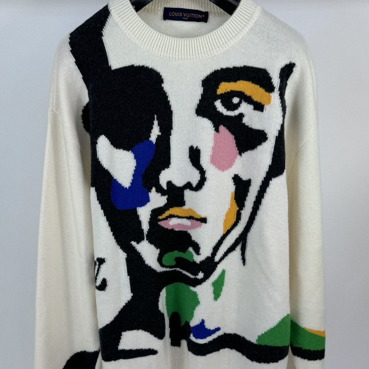 knitted Face Sweater
