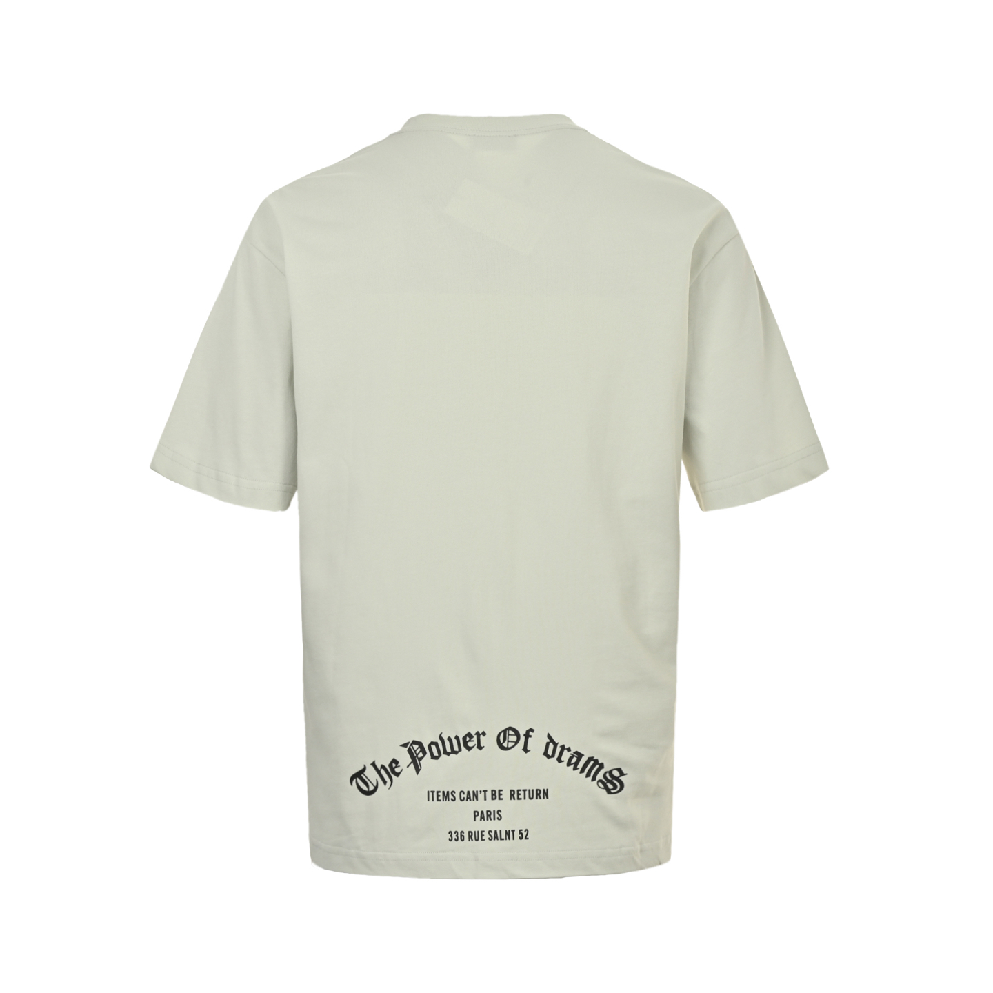 25ss Gothic letter print short sleeve T-shirt