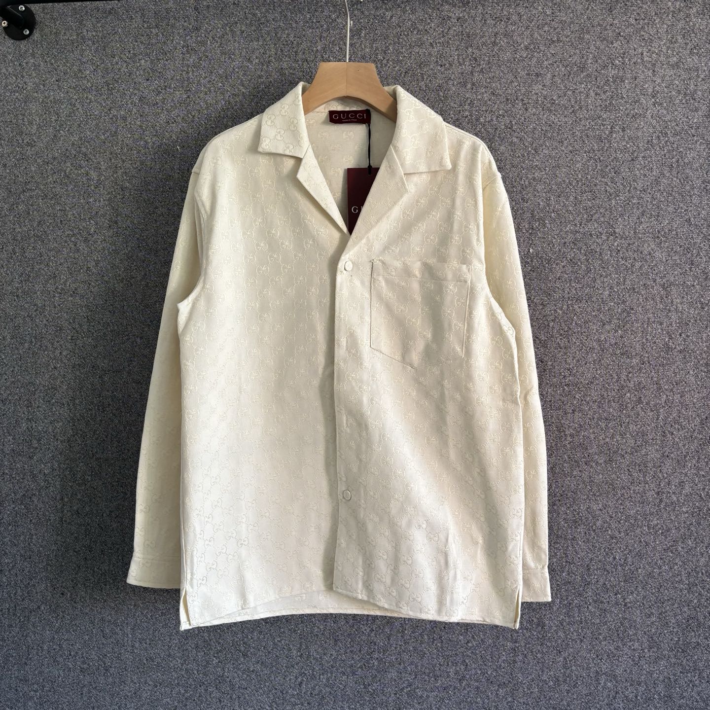 Linen Print Blend Shirt