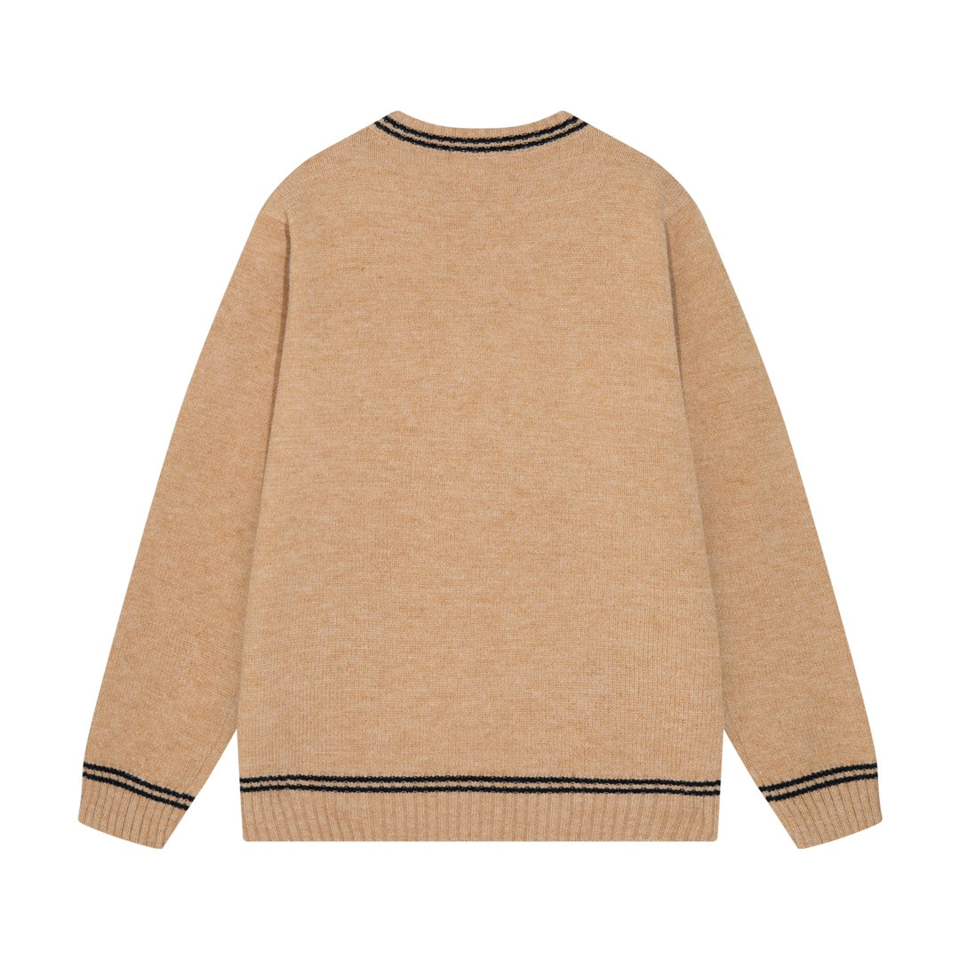 New Autumn And Winter Color Matching Sweater