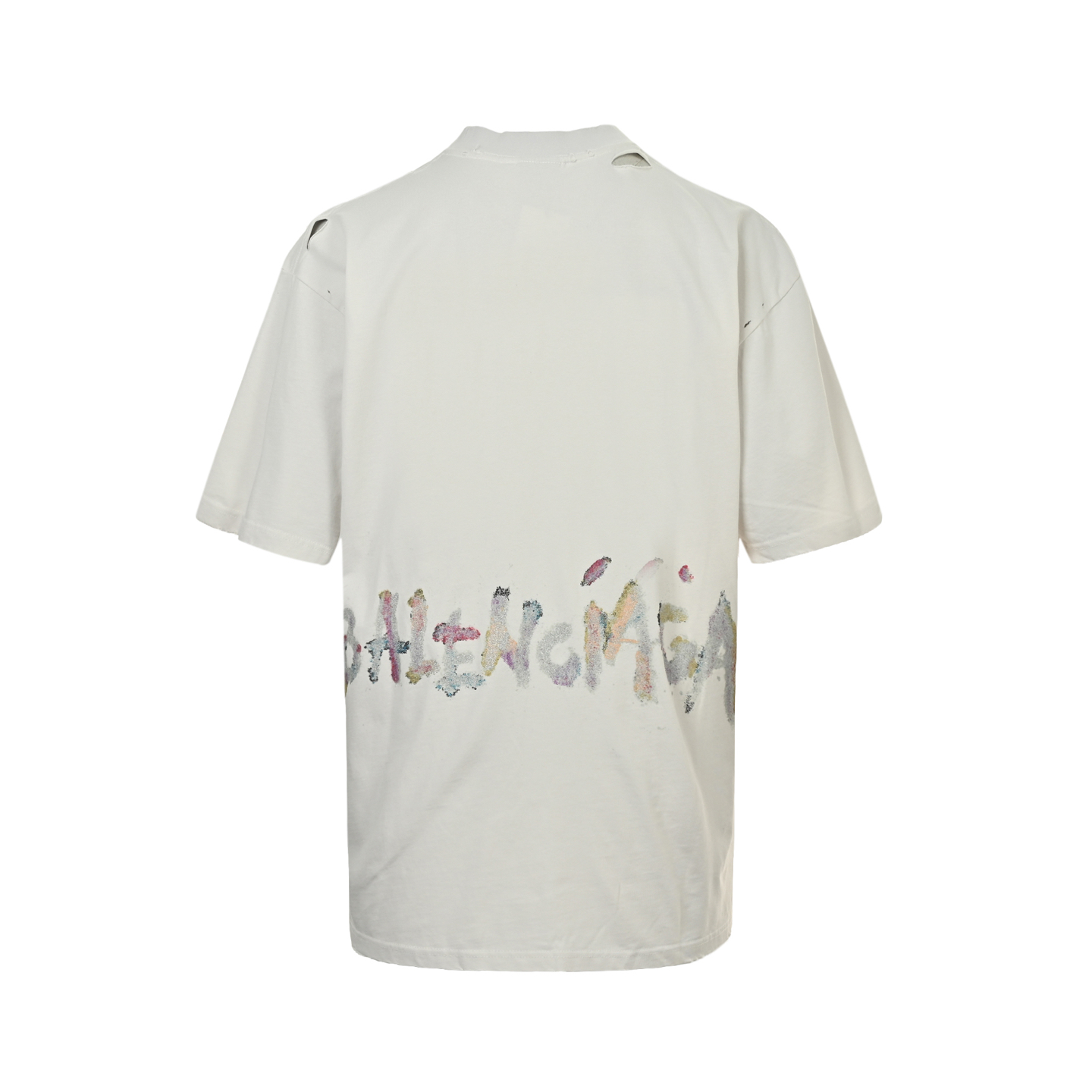 Glitter wheat print T-shirt