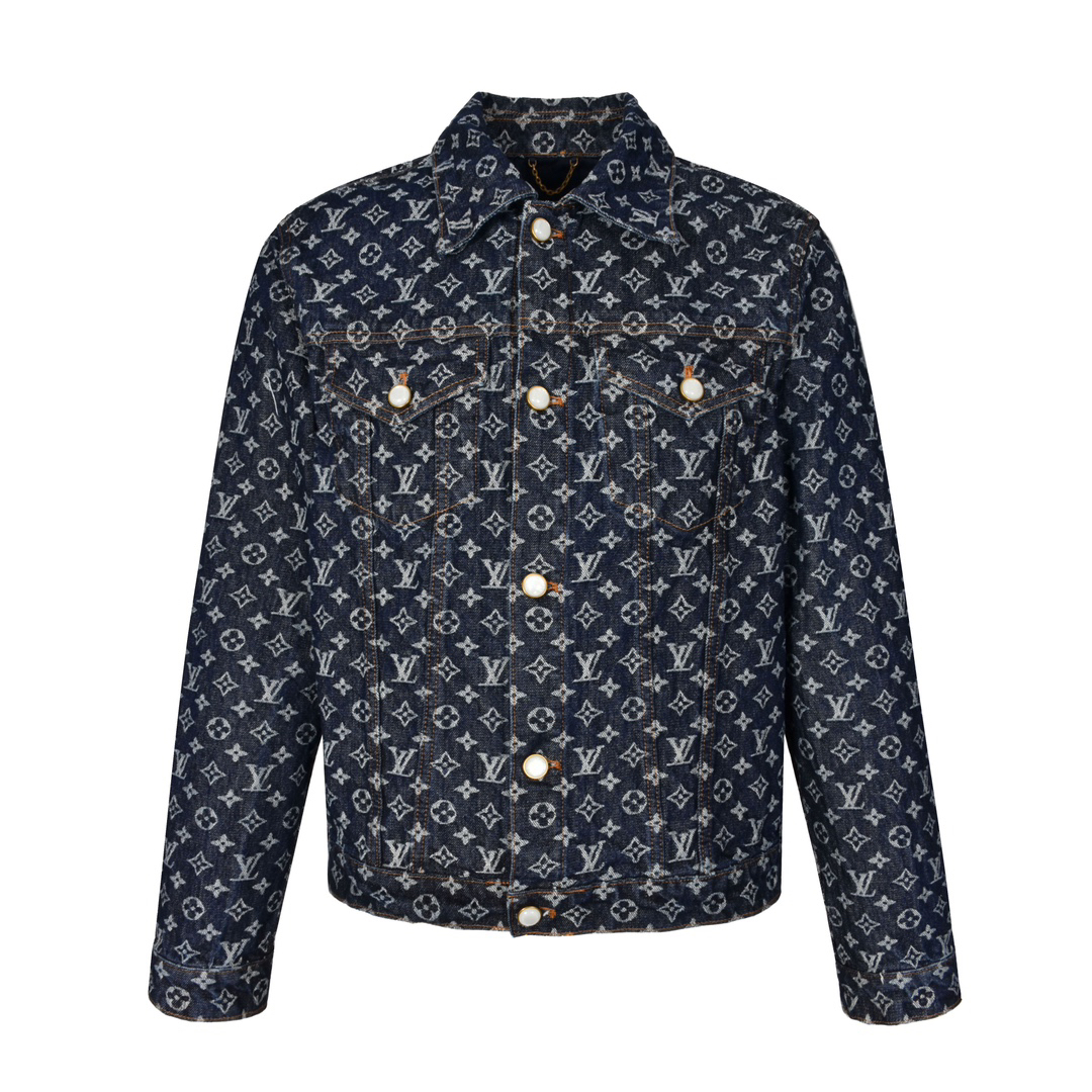 Allover Monoqram jacquard jacket