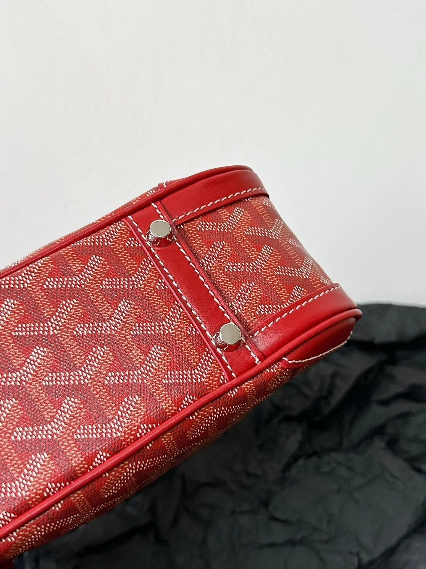 Small Red Canvas Bowling Ball