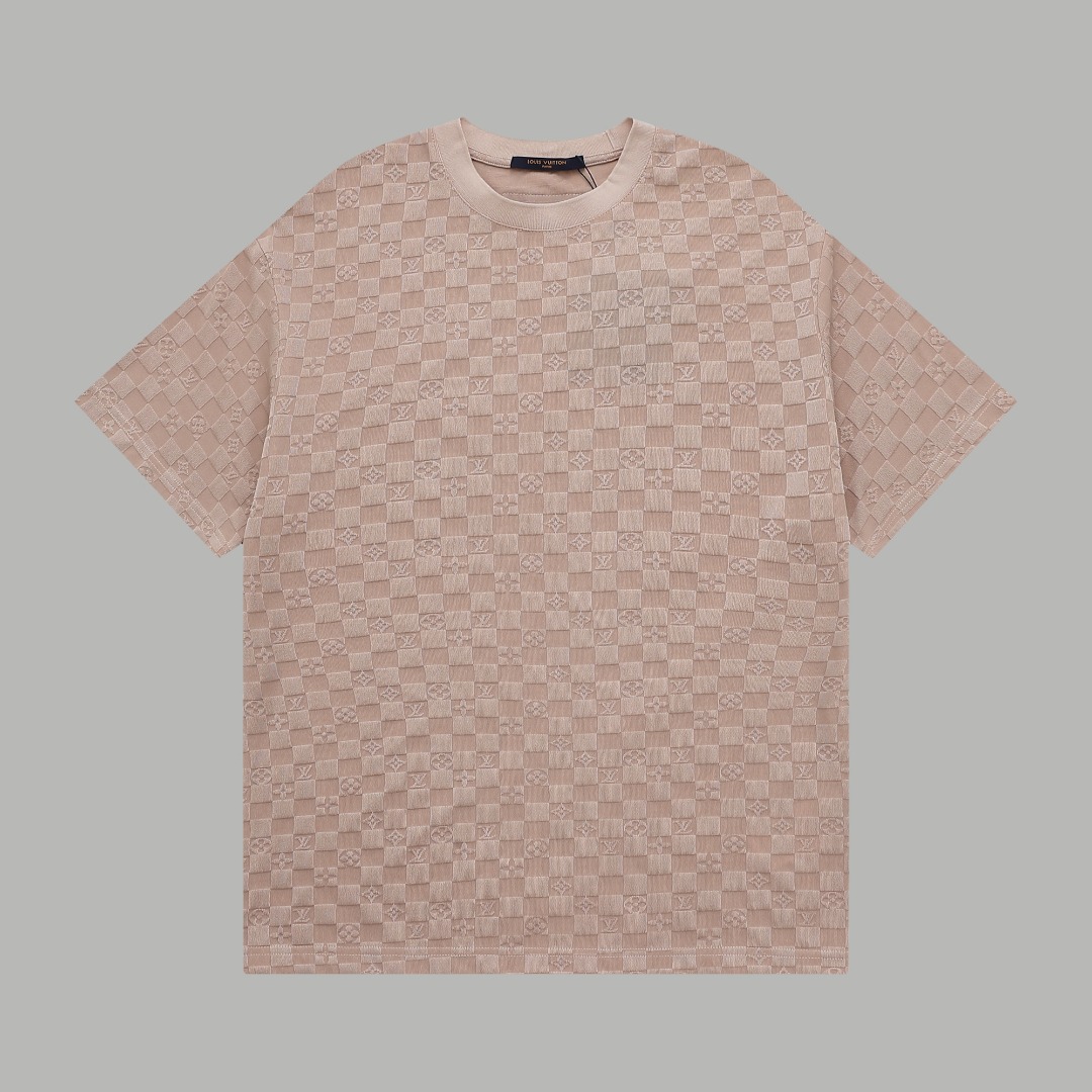 All-over jacquard mosaic T-shirt