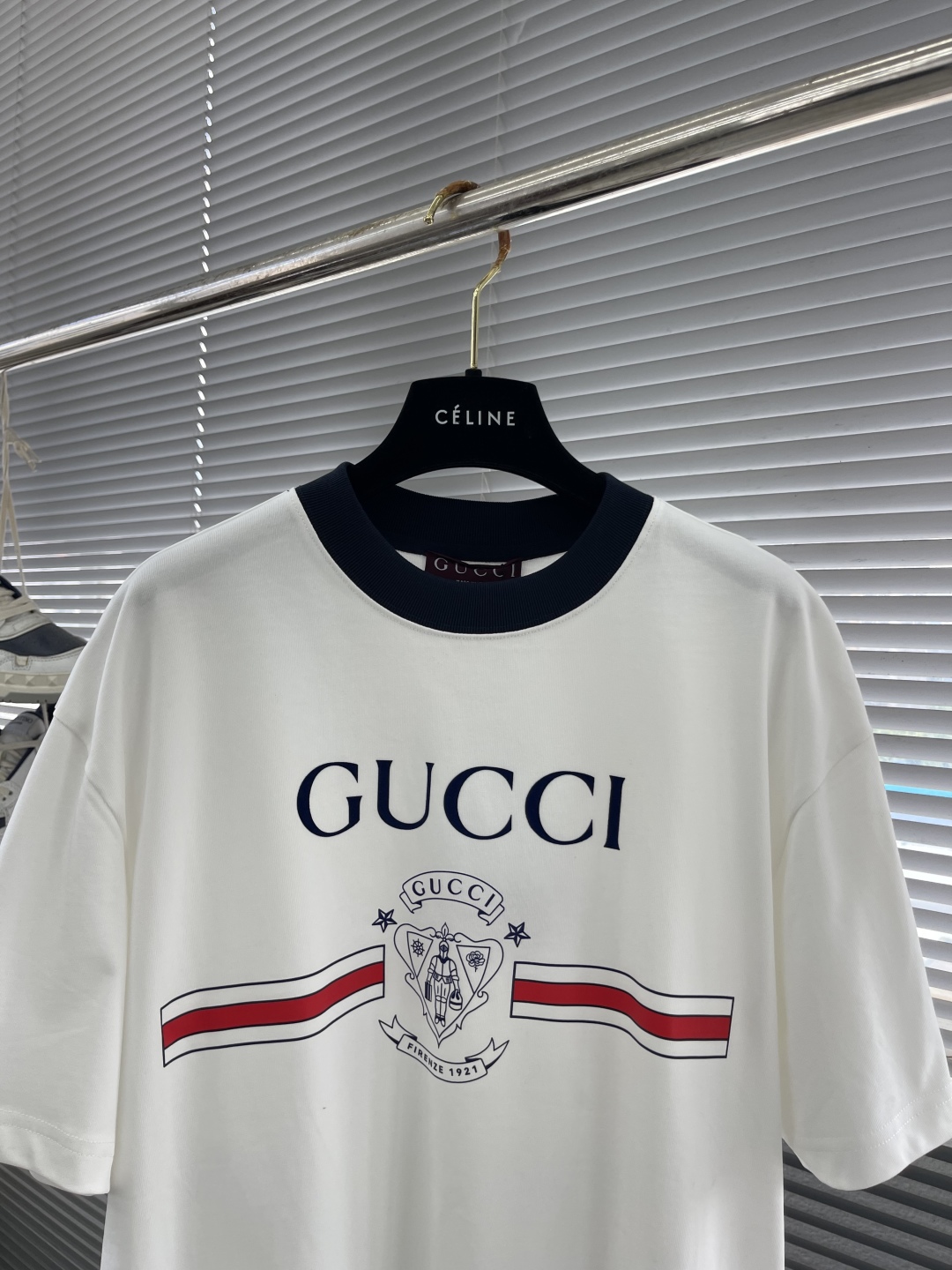 Cotton short-sleeved T-shirt