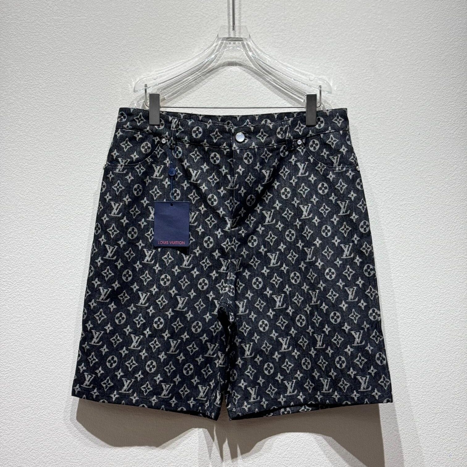 All over Print Jacquard Cargo Shorts