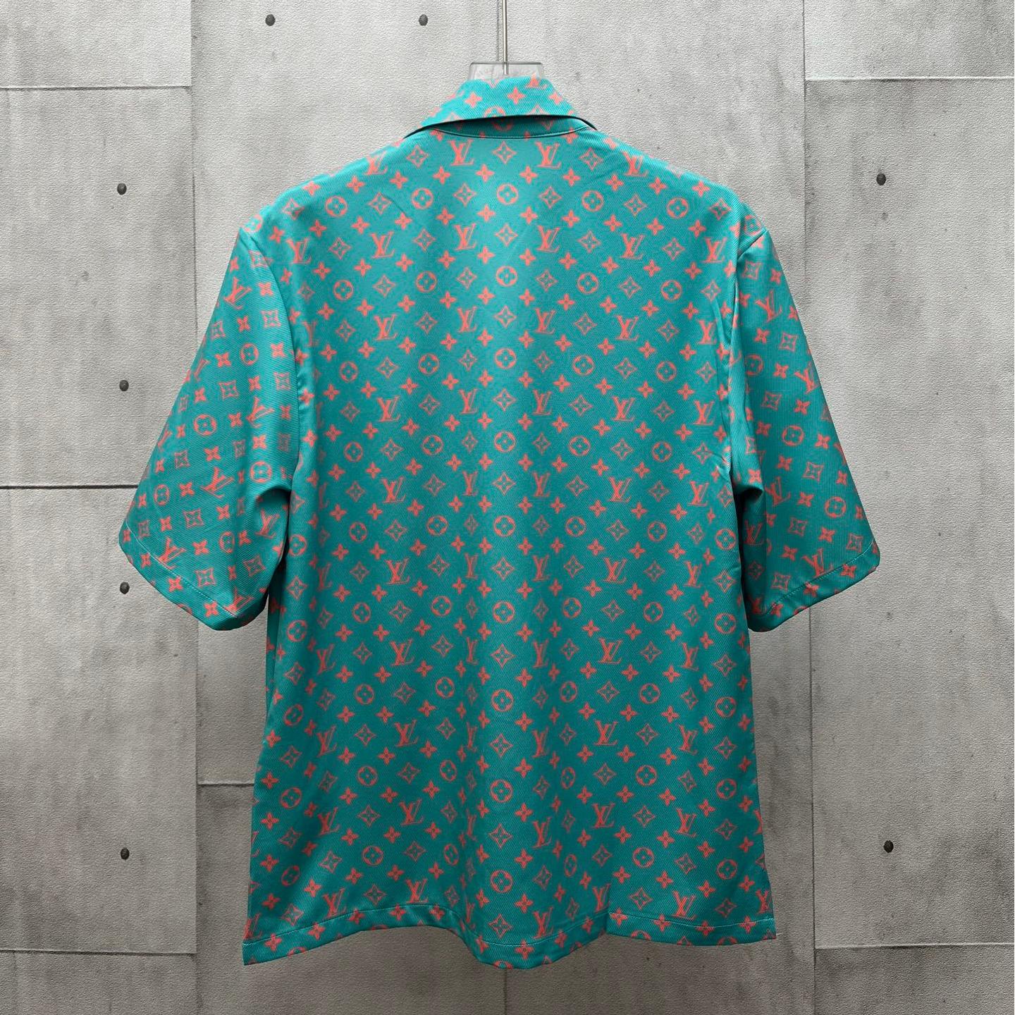 Silk jacquard casual shirt