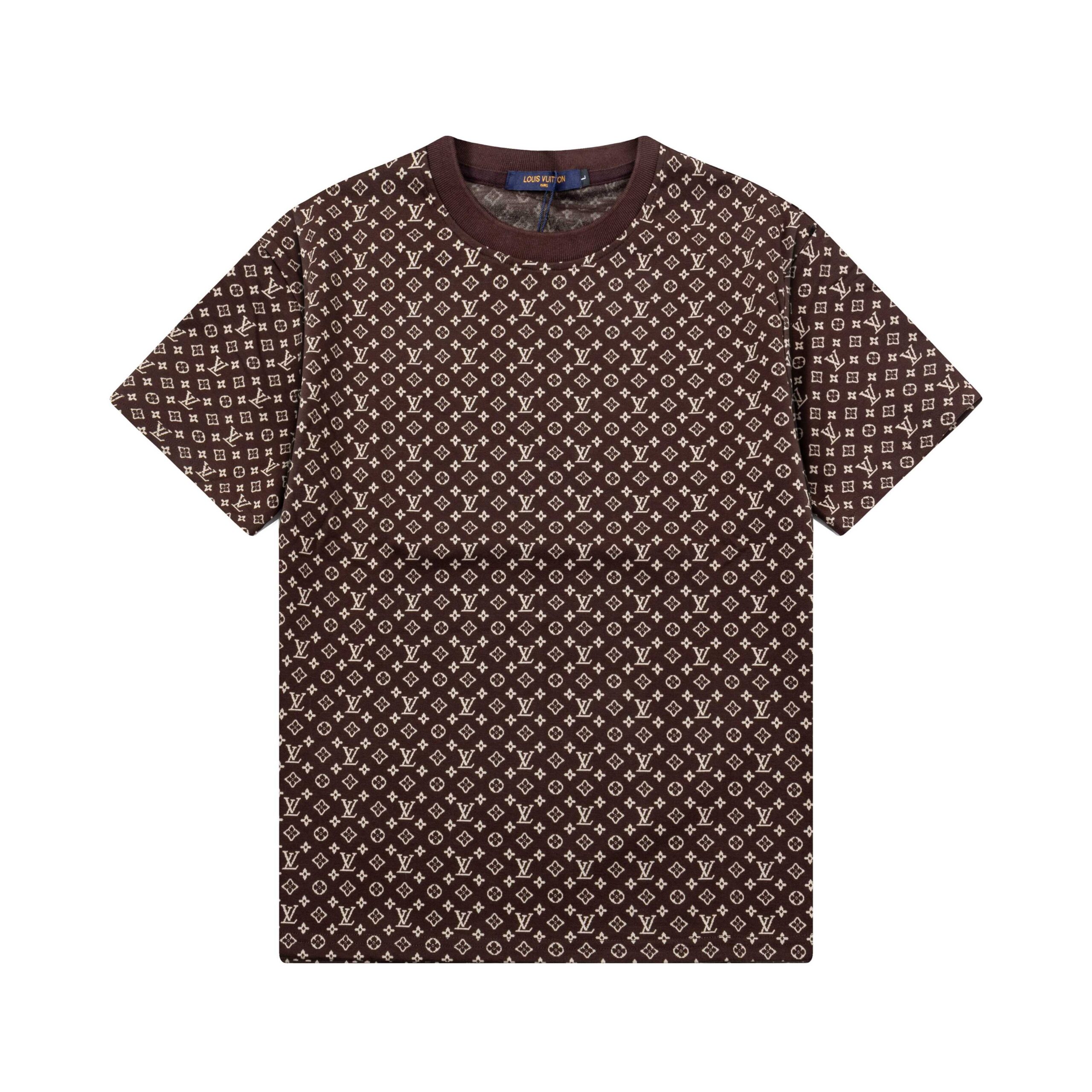 Full Print Cotton Casual T-shirt