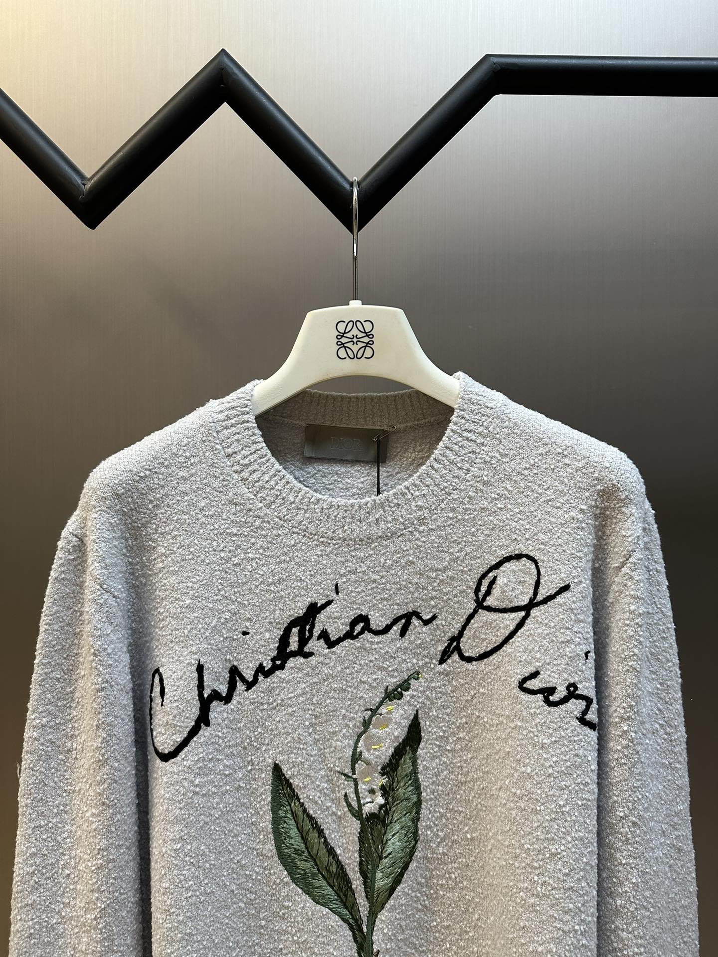 Grass Wool Pullover Sweater