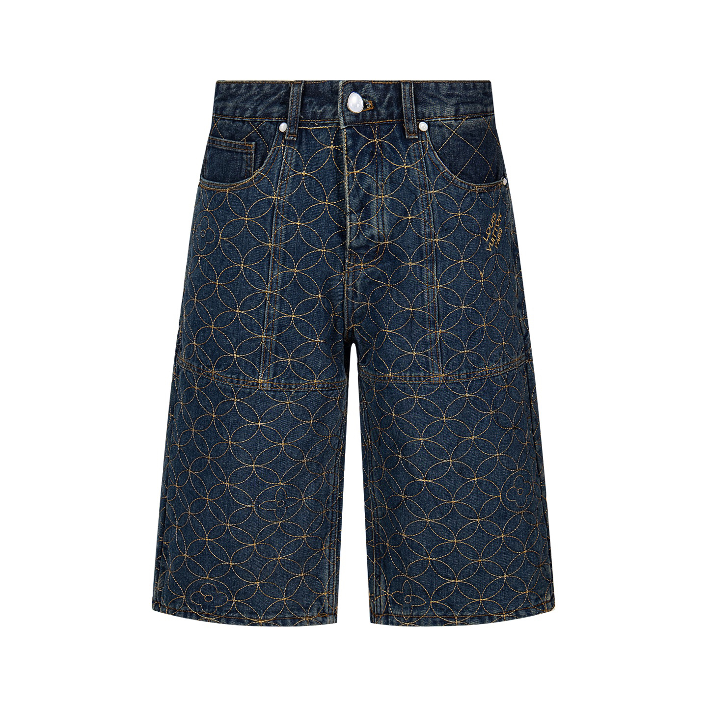 Autumn and winter denim shorts