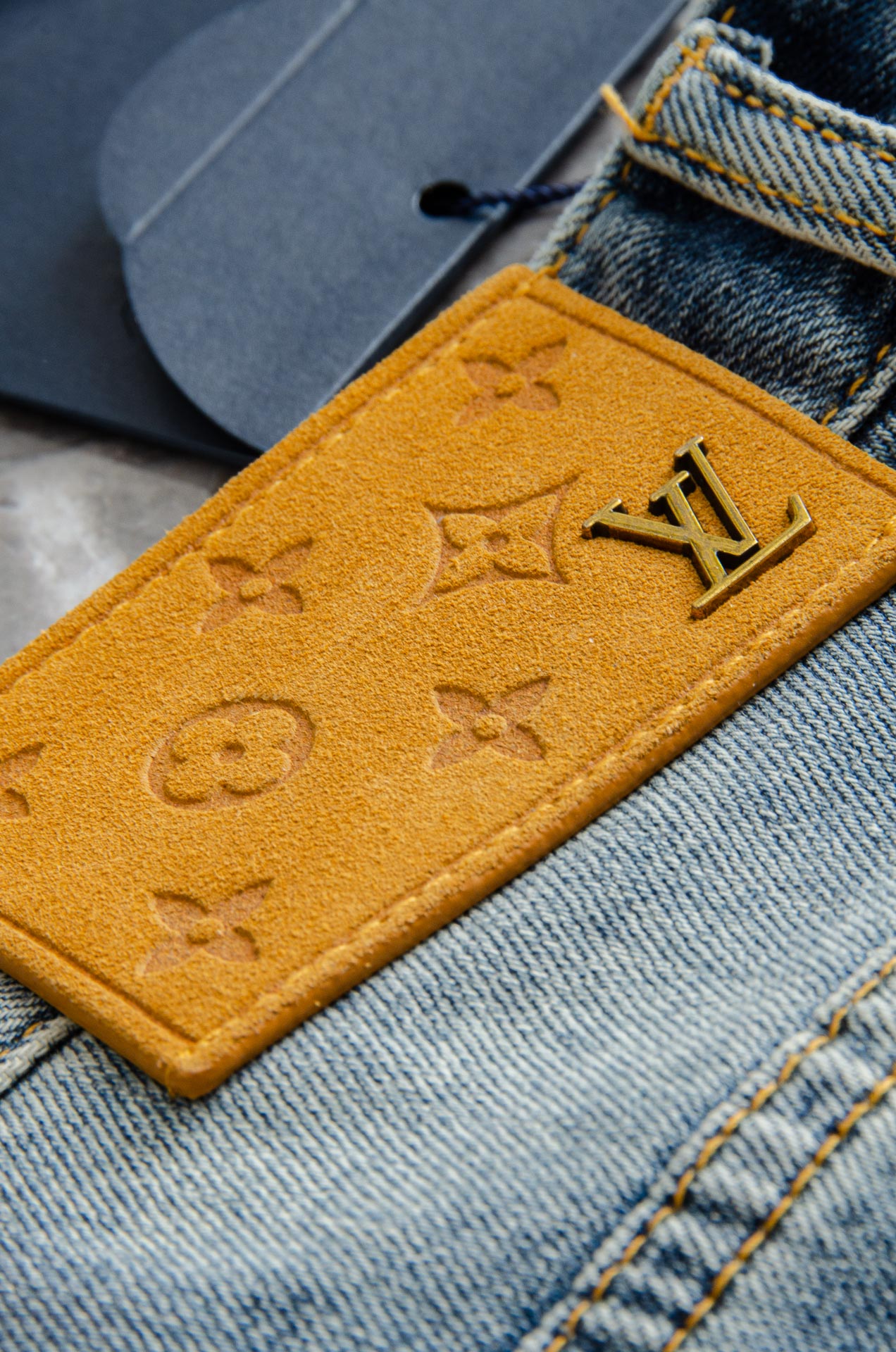 2025SS Men's Fashion Straight-Leg Denim Jeans