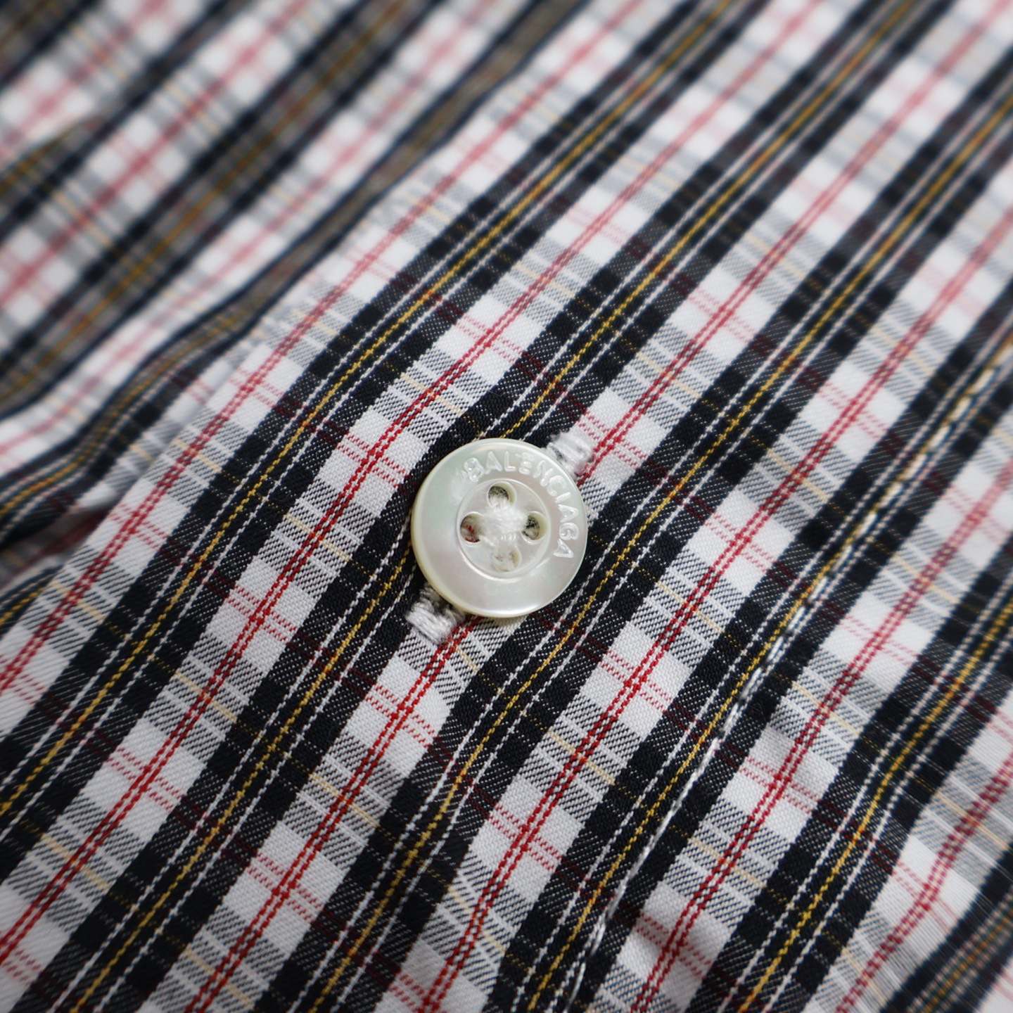 Paneled Check Hooded Jacket