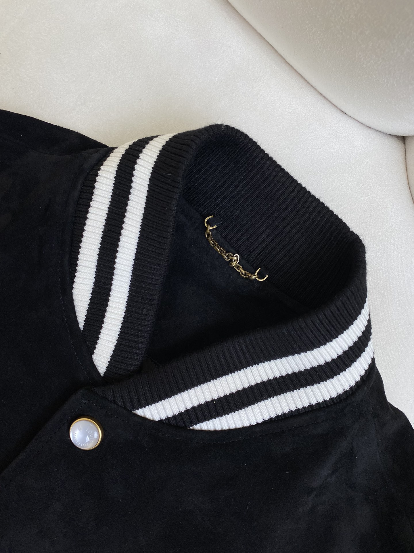 Rhinestone Suede Jacket