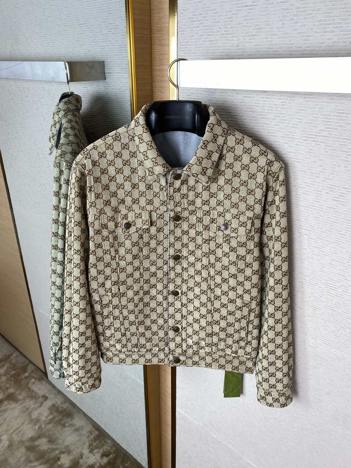 Jacquard Reversible Denim Jacket