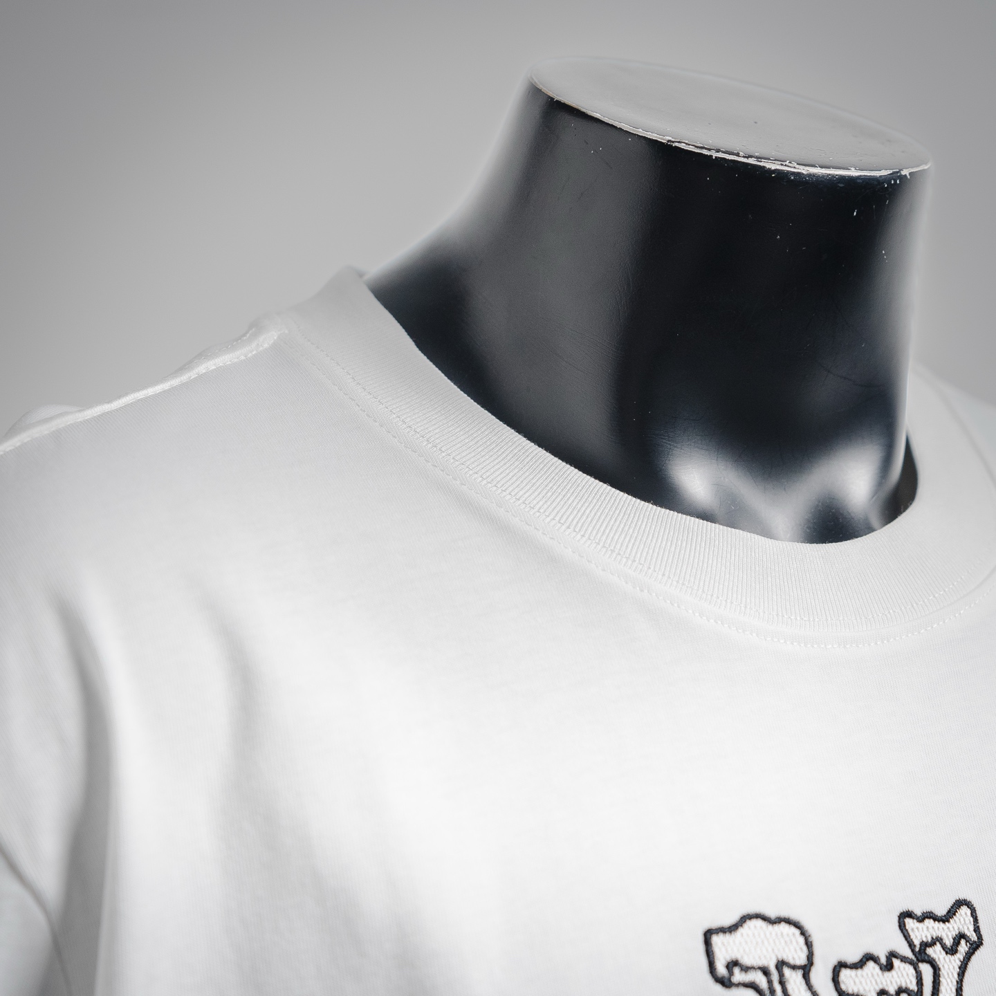 25ss Embroidered Logo Short Sleeve T-shirt