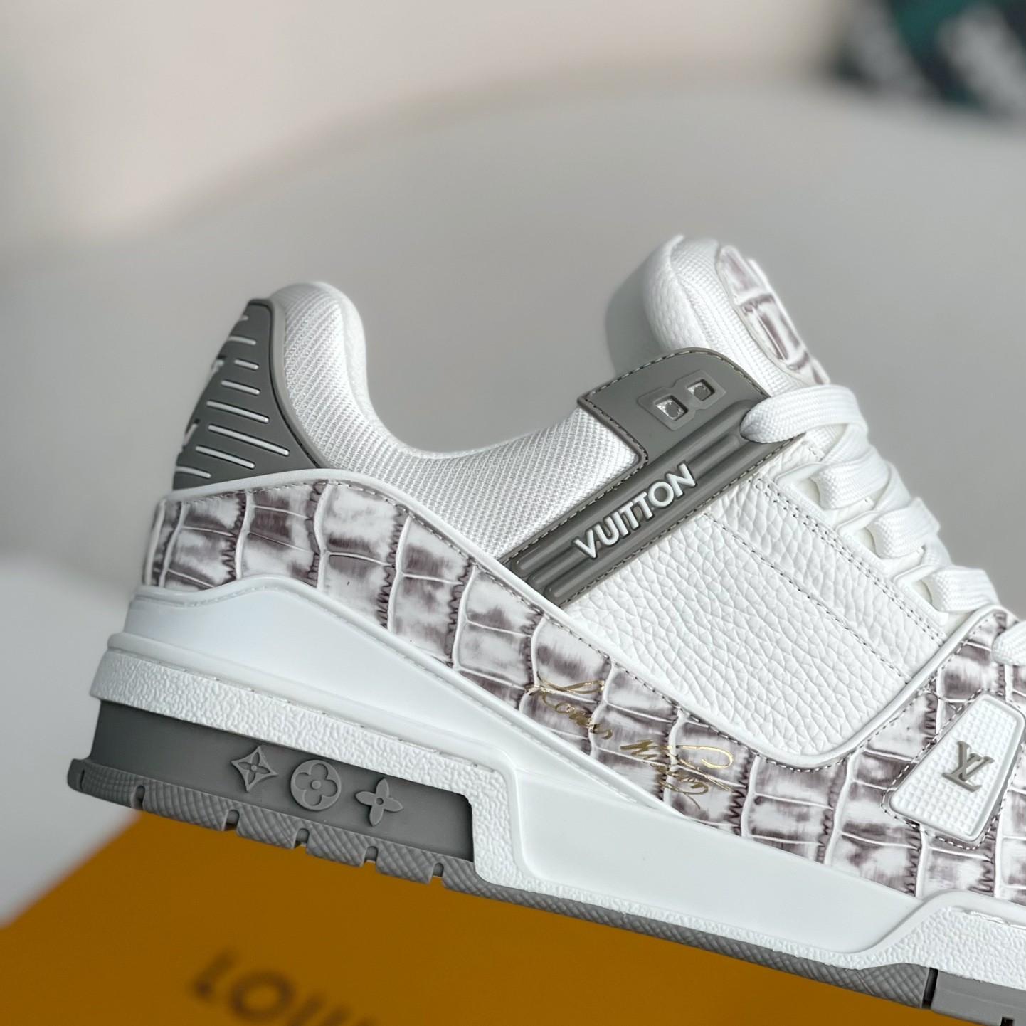 Crocodile Scale Sneakers