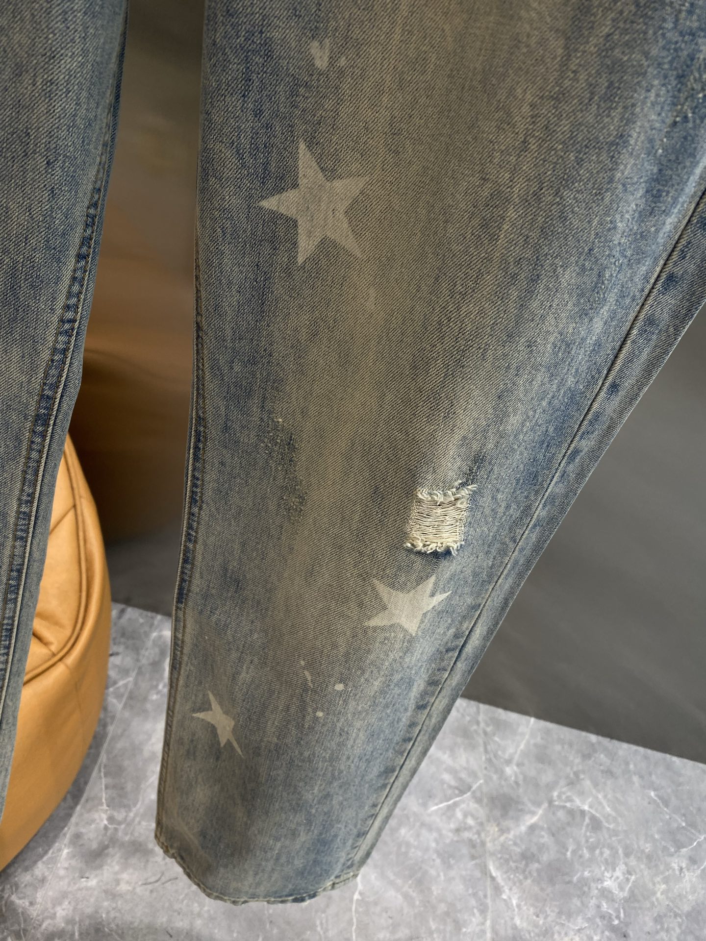 Star-Embellished Jeans