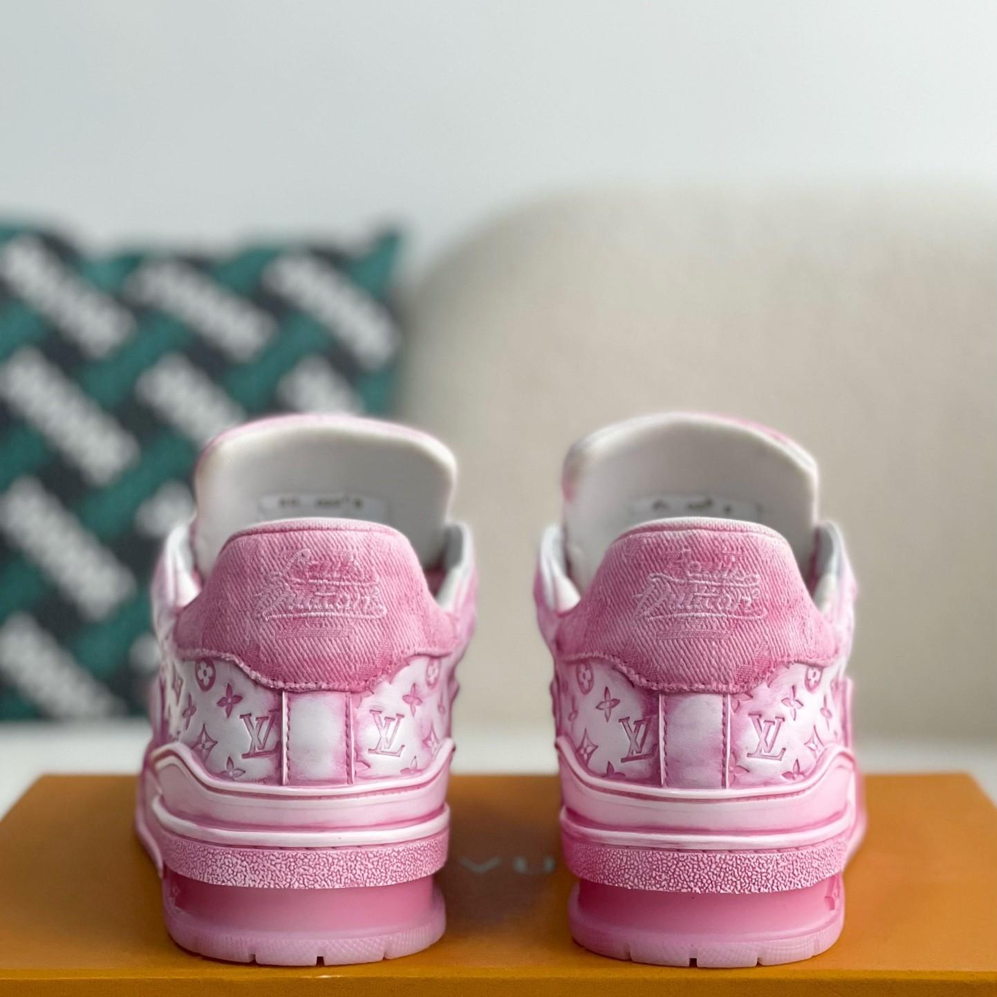 Pink TRAINER Basketball Sneakers