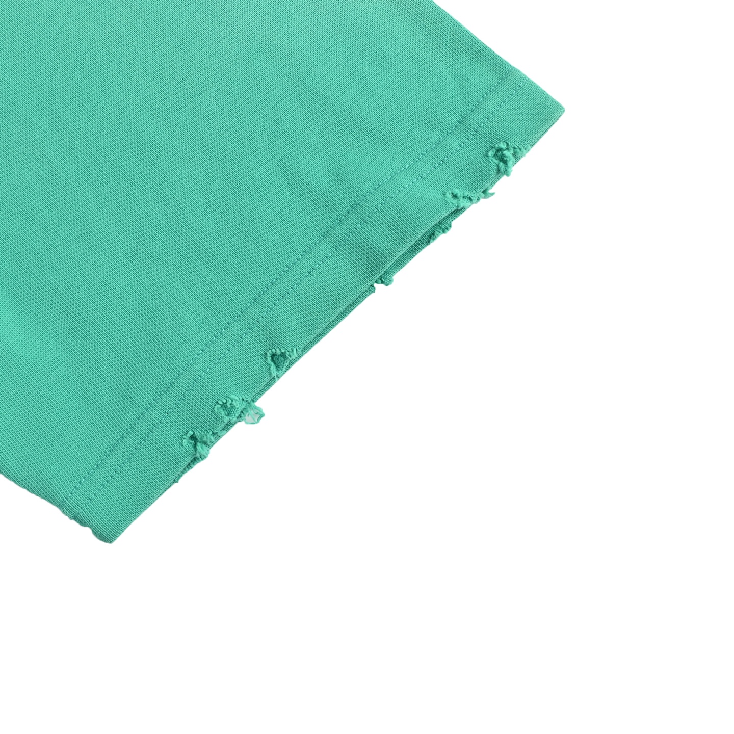 Retro Washed Coke Wave Embroidered T-Shirt