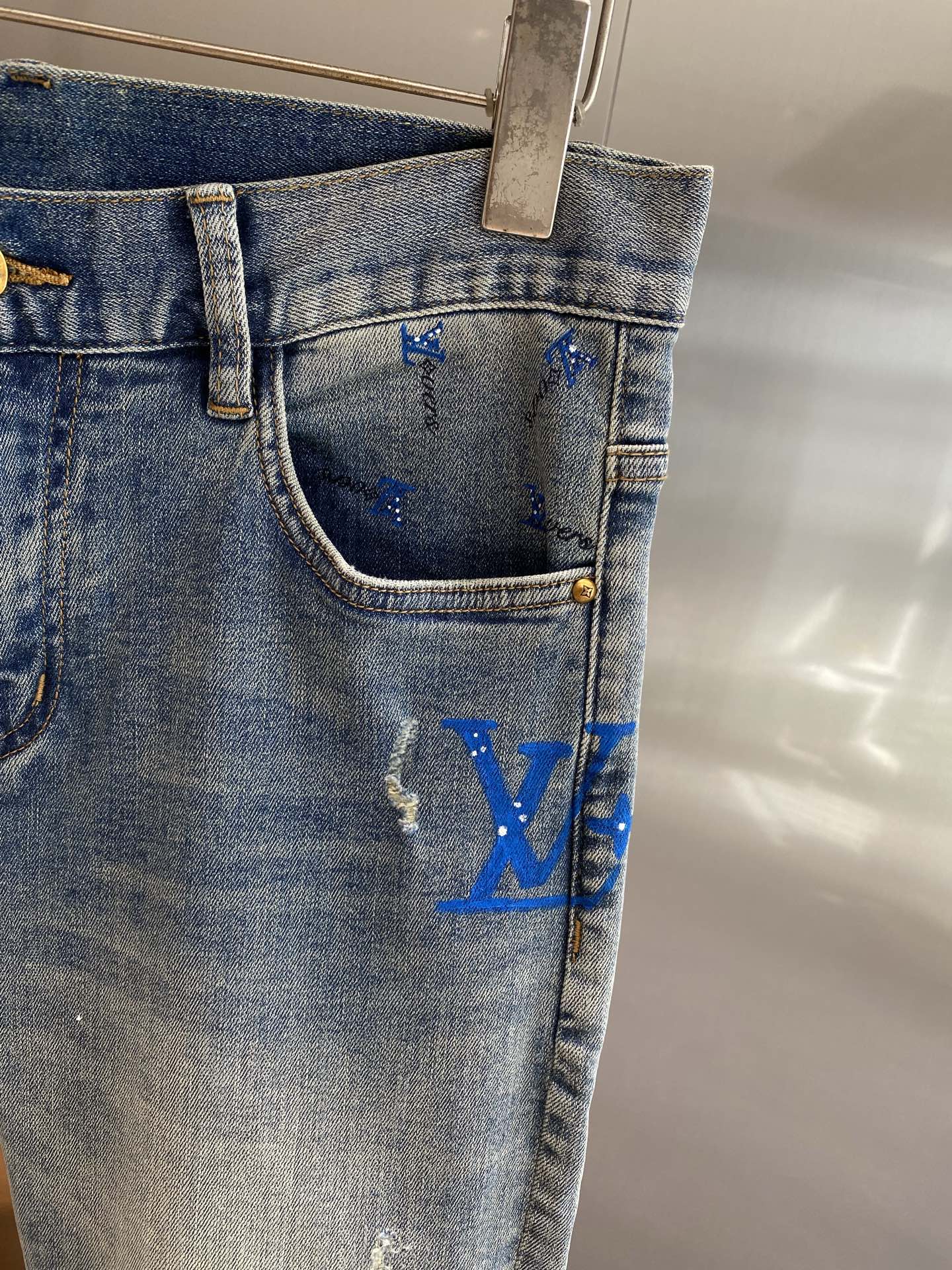 2025SS Spring/Summer New Men's Jeans