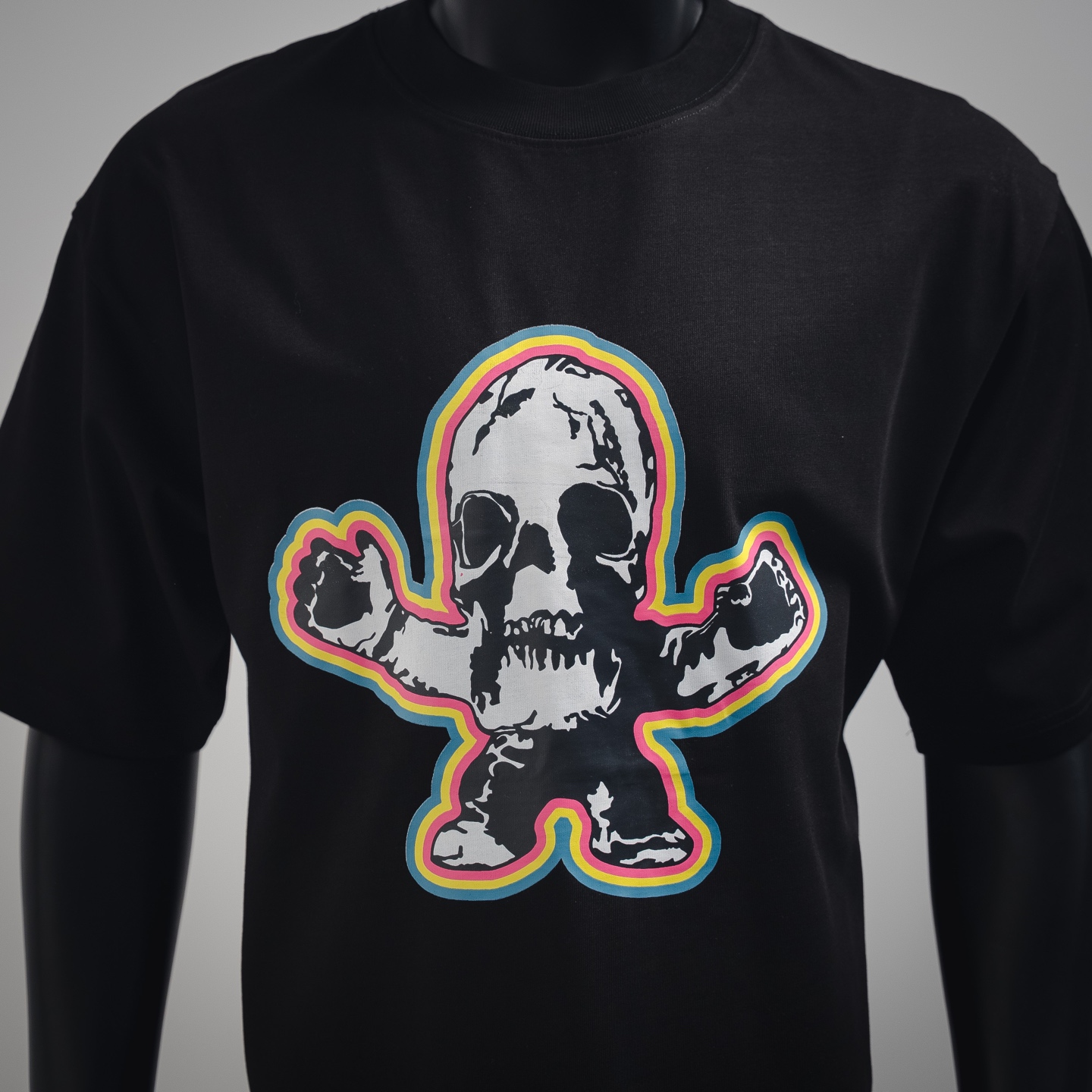 Skull print T-shirt