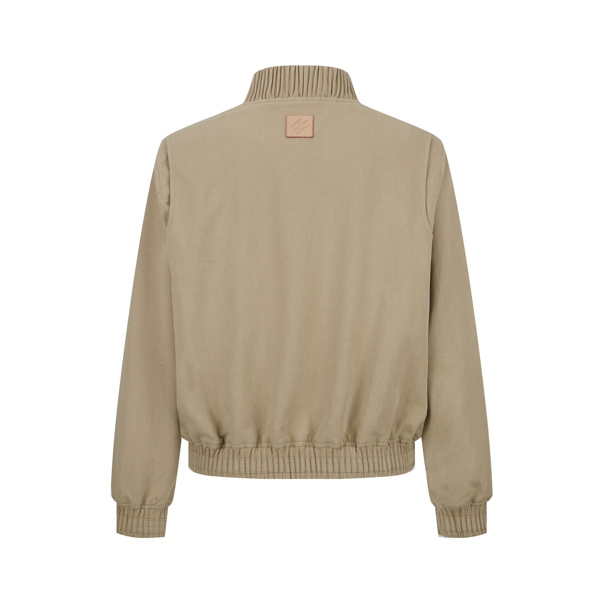 Embroidered Logo Cotton Varsity Jacket