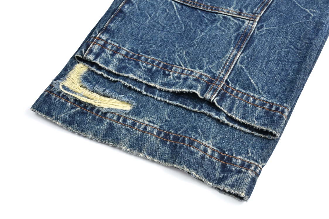 24FW Turquoise Utility Denim Pants