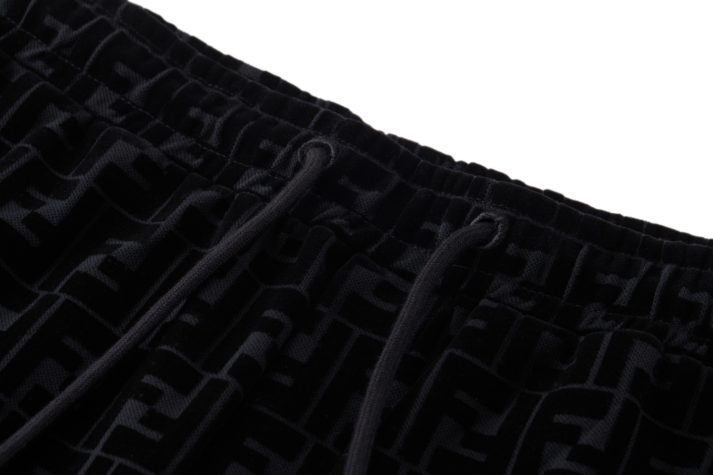 FF all-over flocked shorts