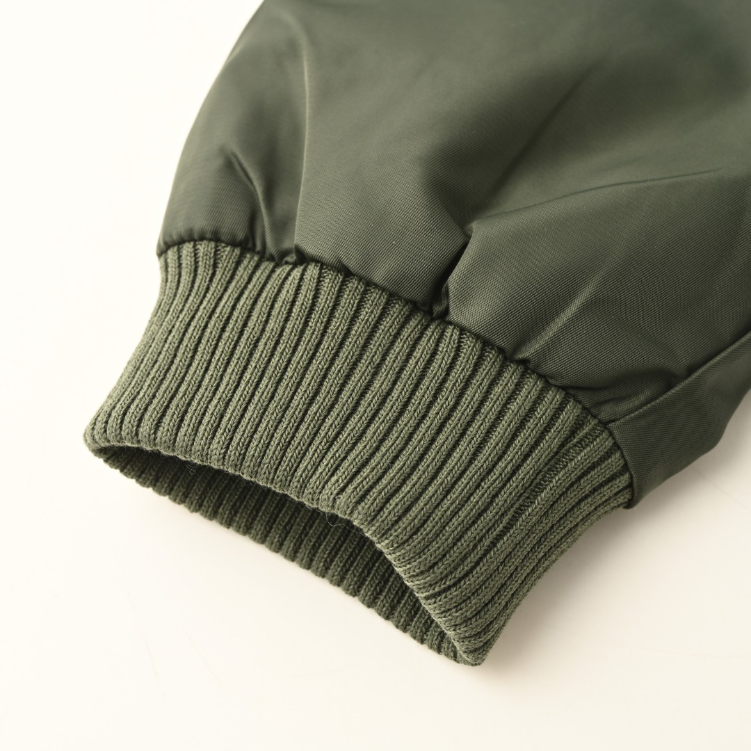 Tiger head embroidered flight suit