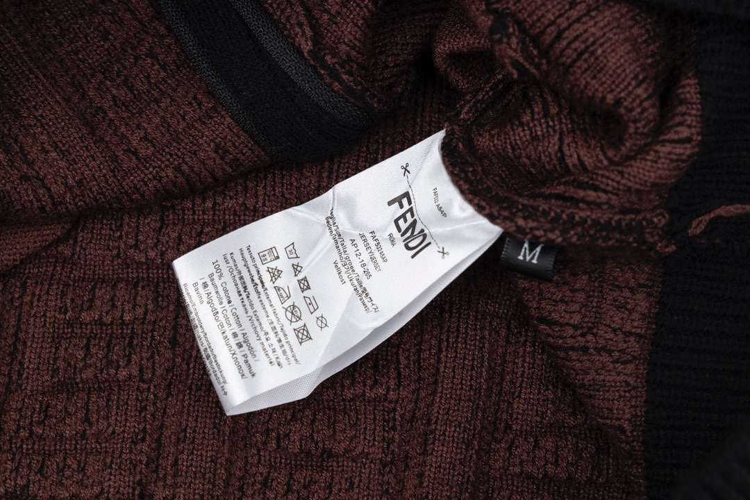 FF Print Sweater Jacket