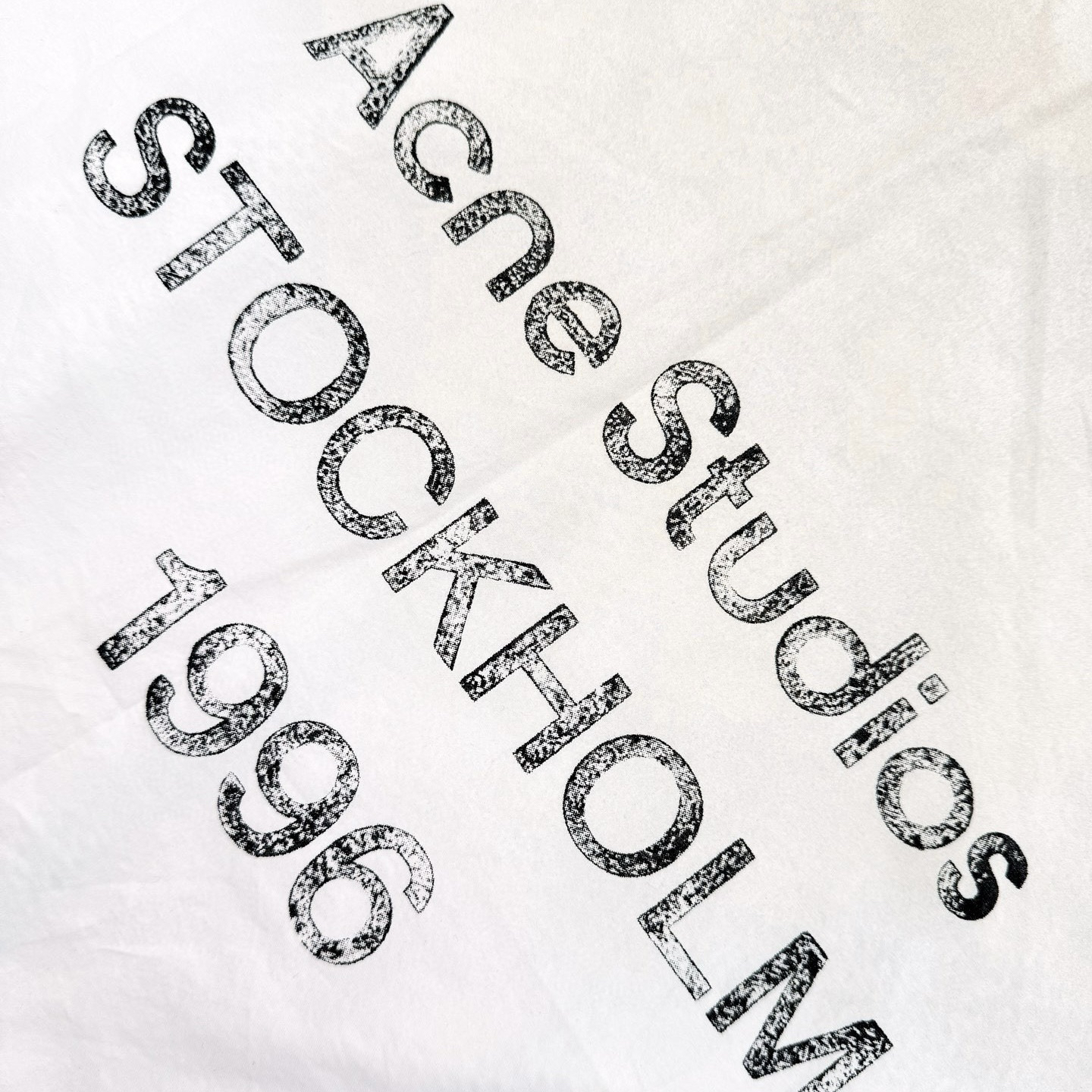 distressed logo zip-up jacket