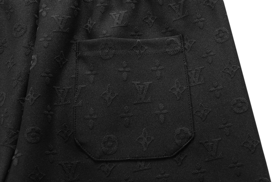 All-over Jacquard Casual Shorts