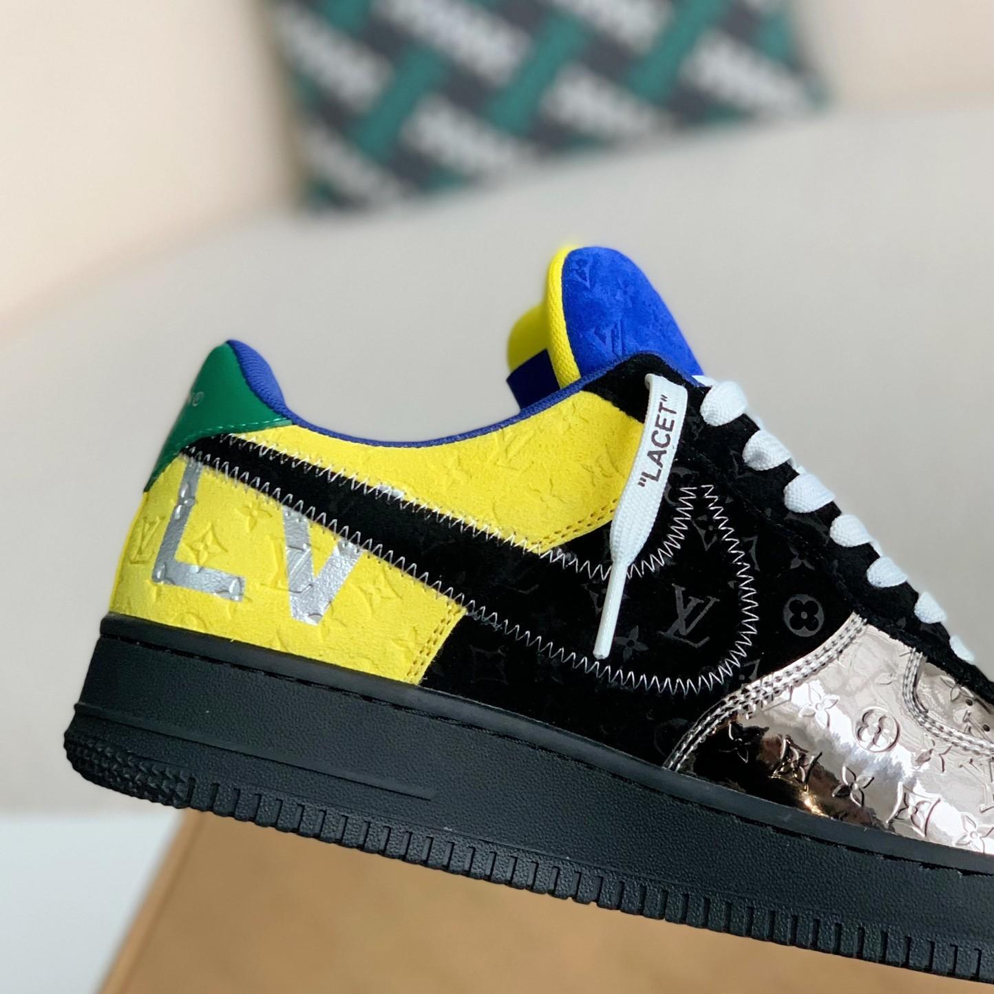 Air Force 1 Low Air Force × LV (monopoly)