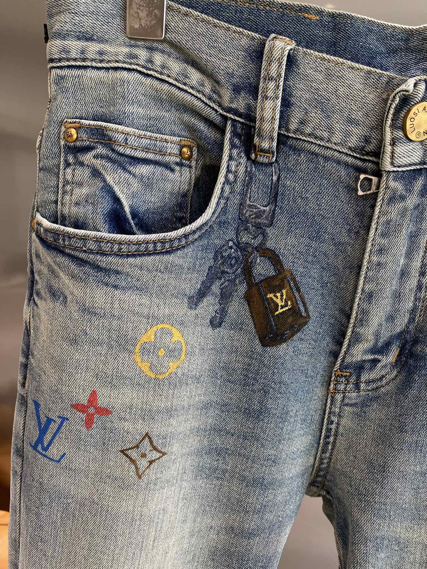 2025SS Spring/Summer New Men's Jeans