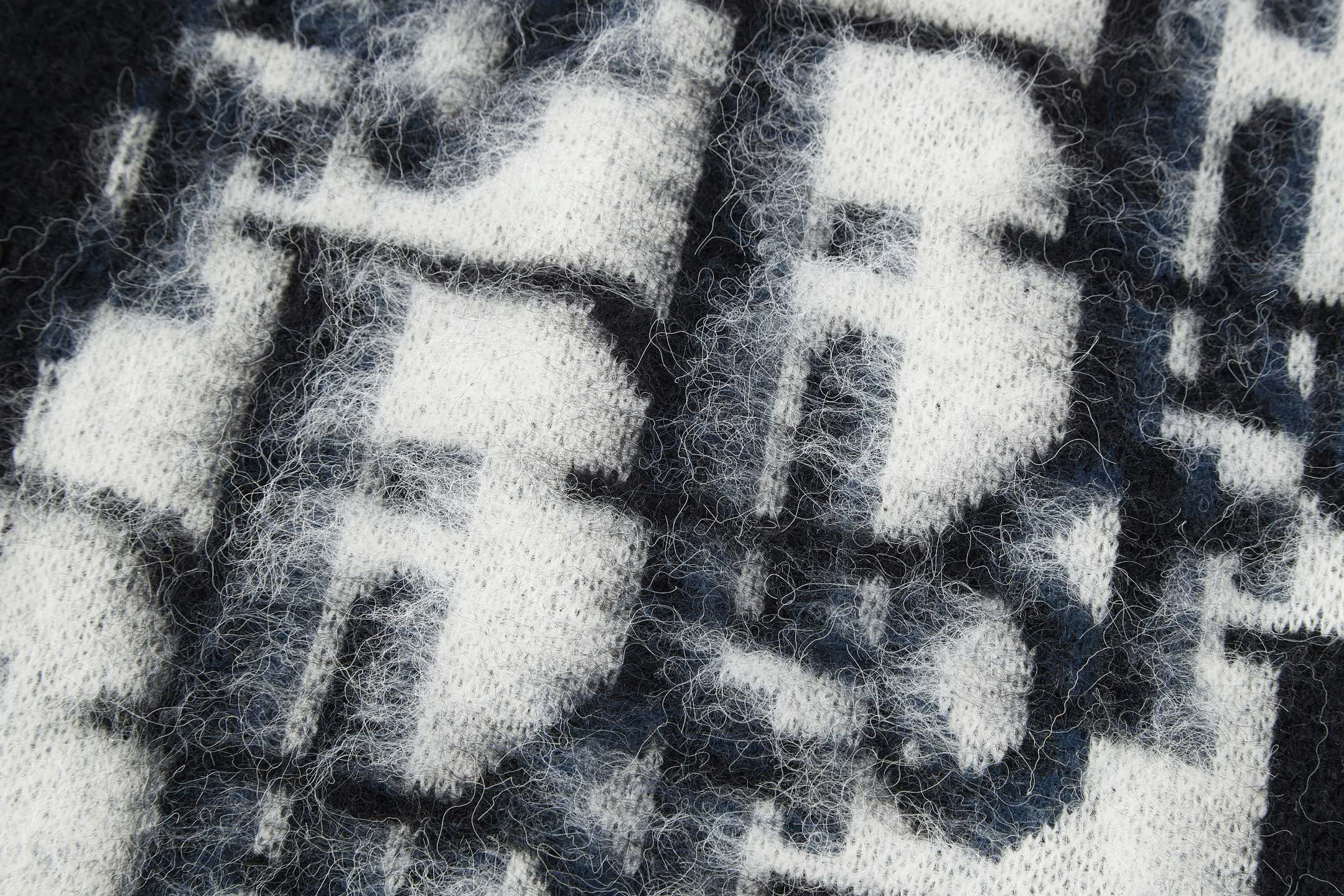 Monogram Mohair Knit Cardigan