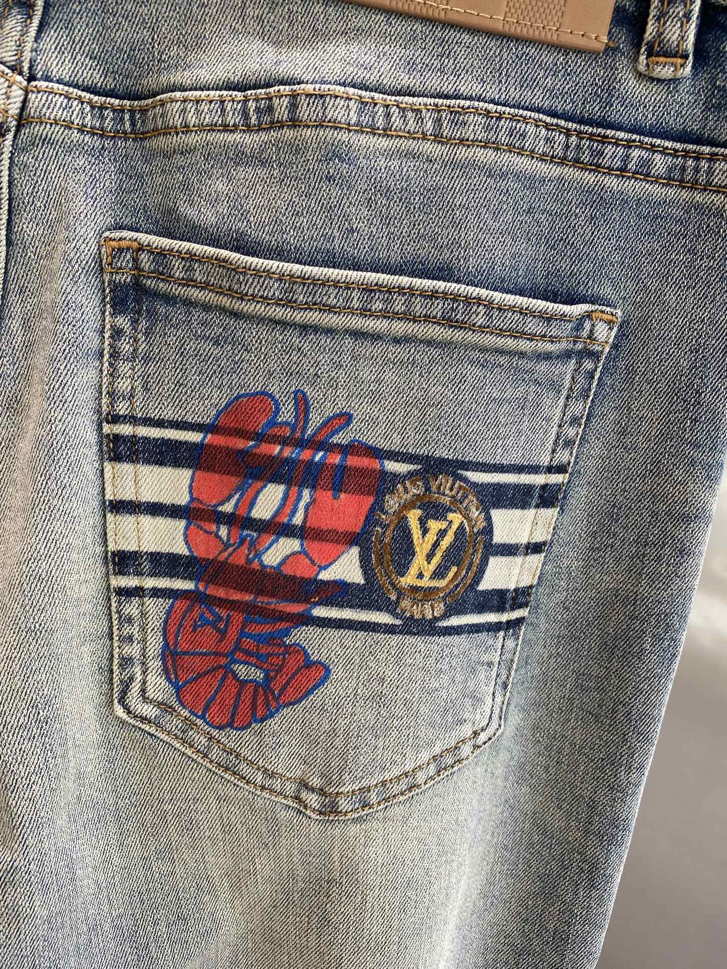 2025SS Spring/Summer New Men's Jeans